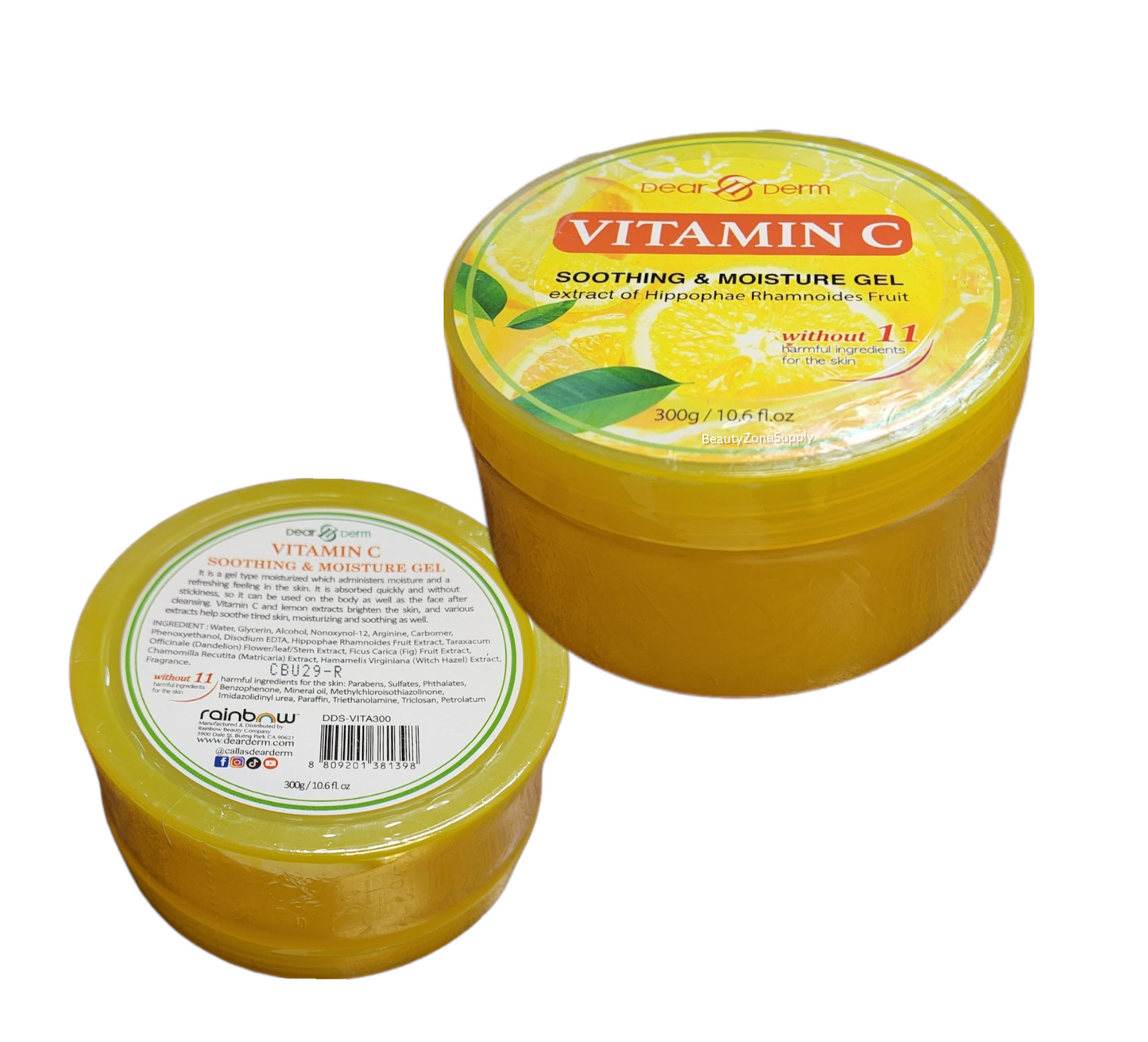 Dearderm Vitamin C Soothing & Moisture Gel 10.6 fl.oz / 300 g
