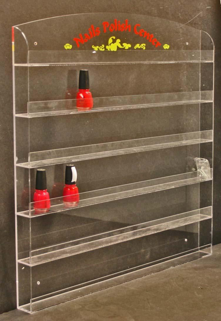 Wr022 wall rack 96 bottle kl - BeautyzoneNailSupply