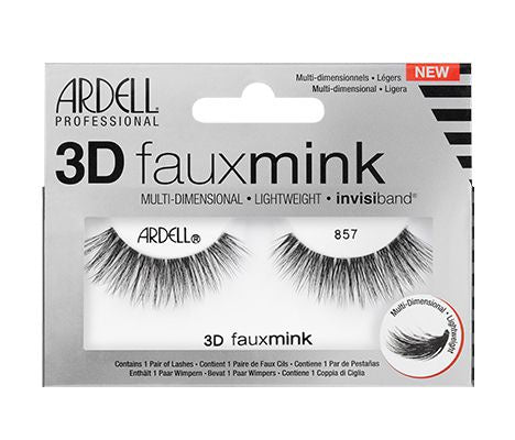 Ardell 3D Faux Mink Lash 857 #67453-Beauty Zone Nail Supply