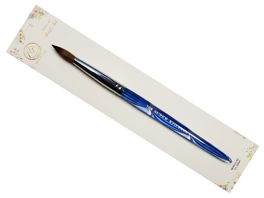 Spiral Nail Acrylic Brush Kolinsky Size 08-Beauty Zone Nail Supply