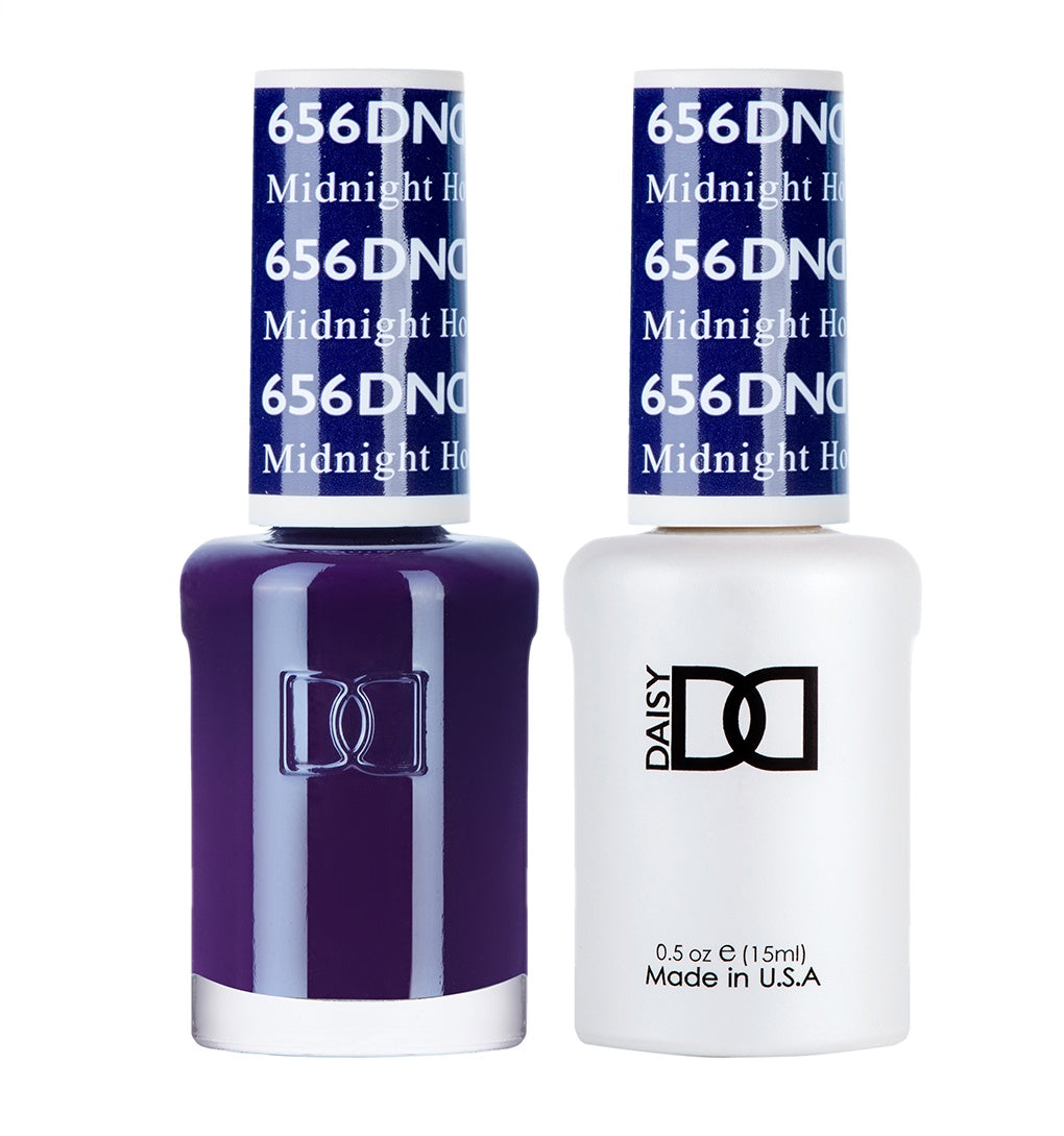 DND Duo Gel & Lacquer Midnight Hour #656-Beauty Zone Nail Supply