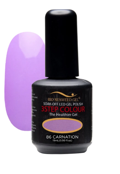 Bio Seaweed 3STEP Gel Polish 86 Carnation-Beauty Zone Nail Supply