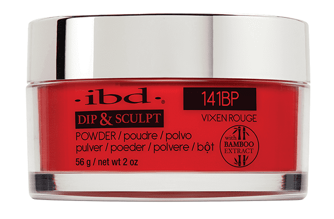 ibd Dip & Sculpt Vixen Rouge 141BP2 2 oz-Beauty Zone Nail Supply