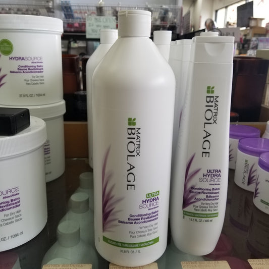 MATRIX BIOLAGE ULTRA HYDRASOURCE CONDITIONER 33.8 OZ #17480 - BeautyzoneNailSupply