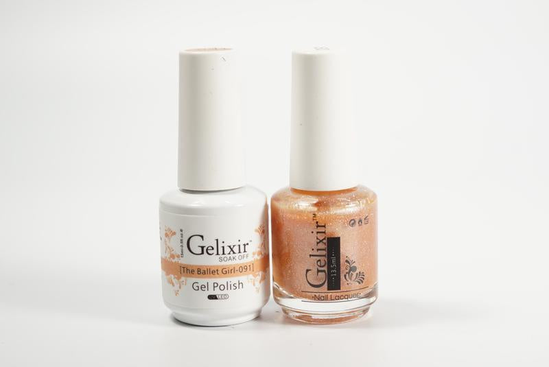 Gelixir Duo Gel & Lacquer The Ballet Girl 1 PK #091-Beauty Zone Nail Supply