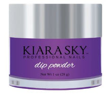 Load image into Gallery viewer, Kiara Sky Dip Glow Powder -DG123 Electric Daisy-Beauty Zone Nail Supply