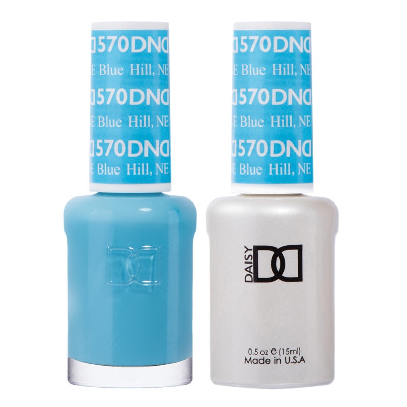 DND Duo Gel & Lacquer Blue Hill #570-Beauty Zone Nail Supply