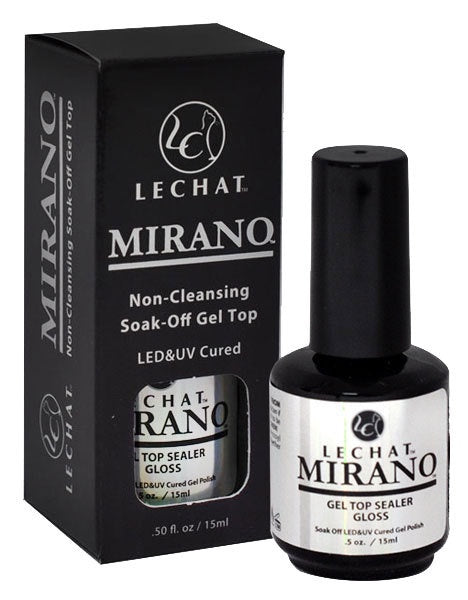 Lechat mirano gel Top Coat sealer 0.5 oz-Beauty Zone Nail Supply