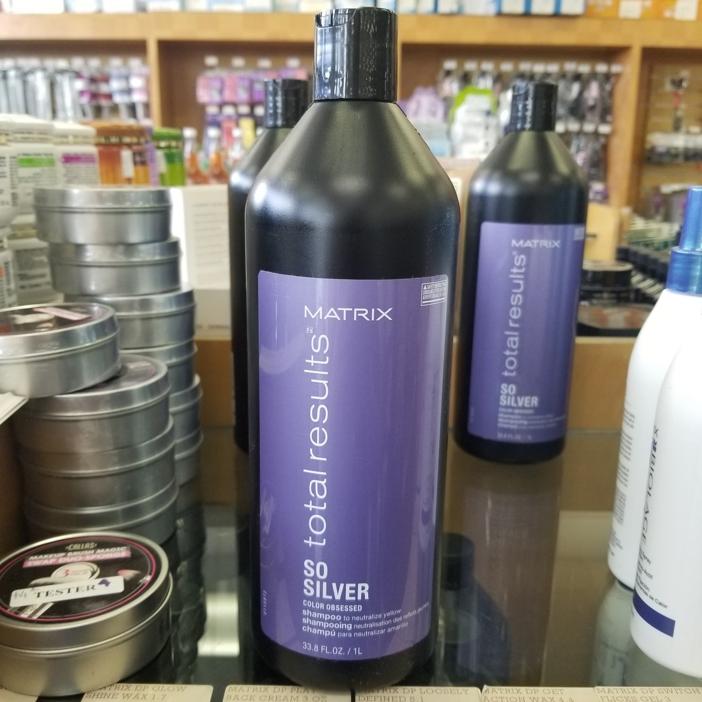 MATRIX TOTAL RESULTS COLOR CARE SO SILVER SHAMPOO 33.8 OZ #06777 - BeautyzoneNailSupply