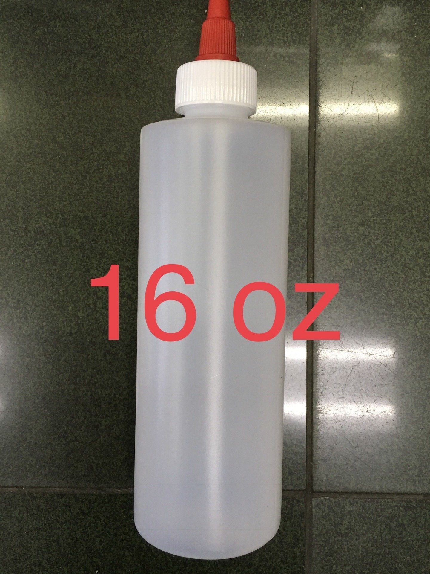 16 oz Empty Plastic Bottle With Cap No Label-Beauty Zone Nail Supply