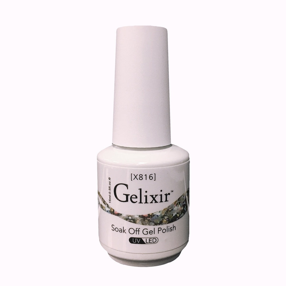 Gelixir Soak Off Gel Polish 0.5 fl oz X816-Beauty Zone Nail Supply
