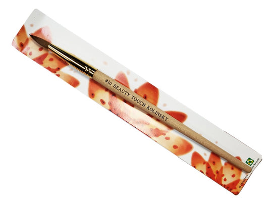 Beauty Touch kolinsky nail acrylic brush size 10-Beauty Zone Nail Supply