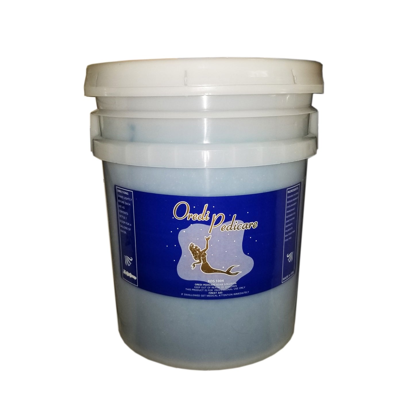 KDS Oredi Pedicare seasalt PAIL 5 GAL-Beauty Zone Nail Supply