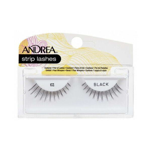 Andrea Strip Lashes Black Style 62 #26210
