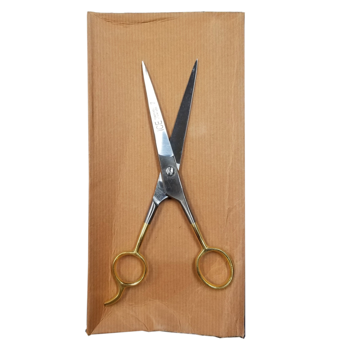 7 Gold-Handled Trim Scissors