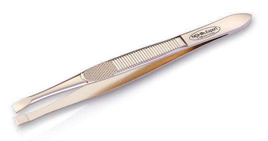 N-408 T-08 NGHIA EYEBROW TWEEZER-Beauty Zone Nail Supply