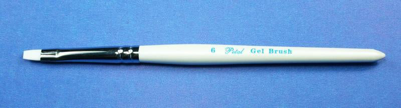 Petal gel brush white size 6-Beauty Zone Nail Supply