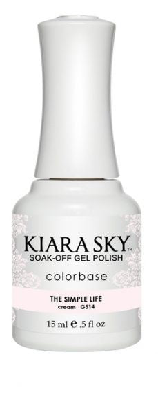 Kiara Sky Gel -G514 The Simple Life-Beauty Zone Nail Supply