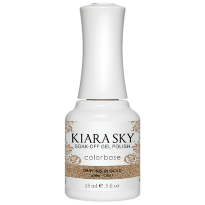 Kiara Sky All In One Gel Polish 0.5 oz Dripping In Gold G5017