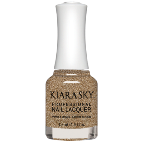 Kiara Sky All In One Nail Lacquer 0.5 oz Dripping In Gold N5017