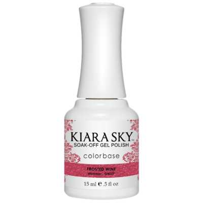 Kiara Sky All In One Gel Polish 0.5 oz Frosted Wine G5029
