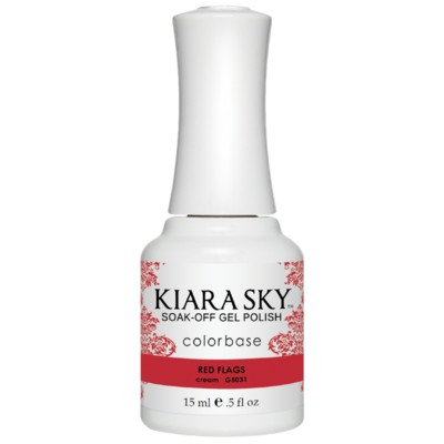 Kiara Sky All In One Gel Polish 0.5 oz Red Flags G5031