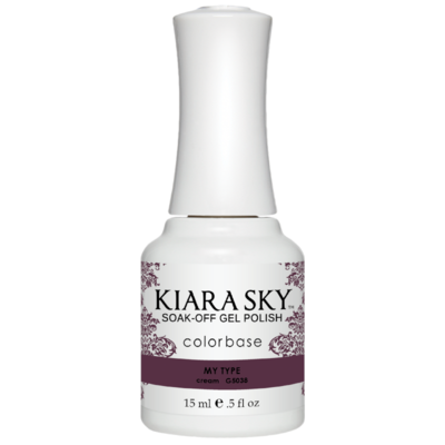 Kiara Sky All In One Gel Polish 0.5 oz My Type G5038