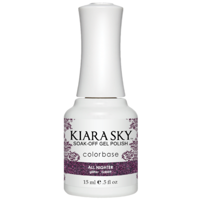 Kiara Sky All In One Gel Polish 0.5 oz All Nighter G5039