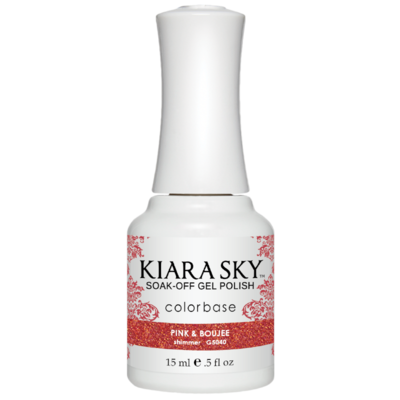 Kiara Sky All In One Gel Polish 0.5 oz Pink & Boujee G5040