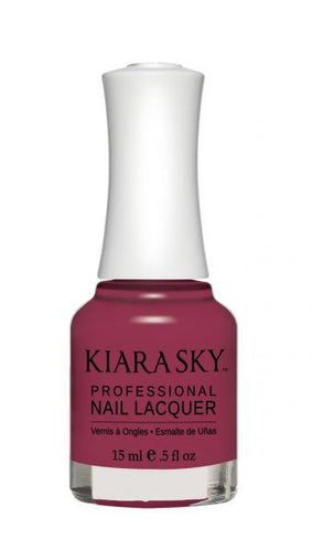 Kiara Sky Lacquer -N485 Plum It Up-Beauty Zone Nail Supply
