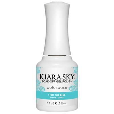 Kiara Sky All In One Gel Polish 0.5 oz I Fell For Blue G5069
