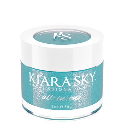 Kiara Sky All In One Dip Powder 2 oz Cosmic Blue DM5075-Beauty Zone Nail Supply