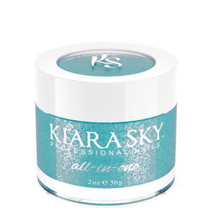 Kiara Sky All In One Dip Powder 2 oz Cosmic Blue DM5075-Beauty Zone Nail Supply