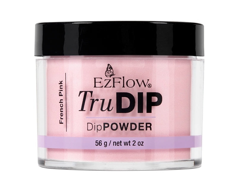 EZ TruDIP Pink Powder 2 oz #66811-Beauty Zone Nail Supply