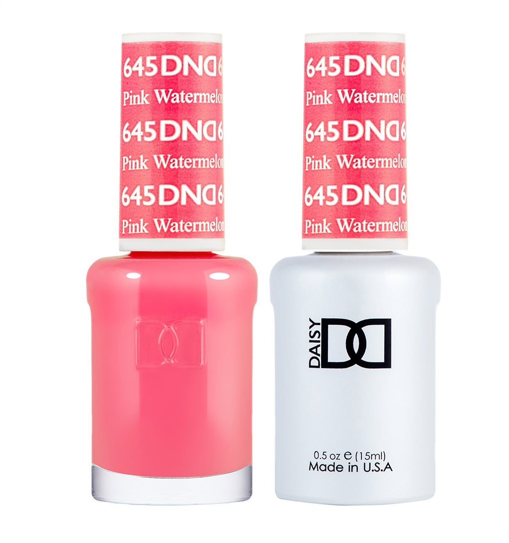 DND Duo Gel & Lacquer Pink Watermelon #645-Beauty Zone Nail Supply