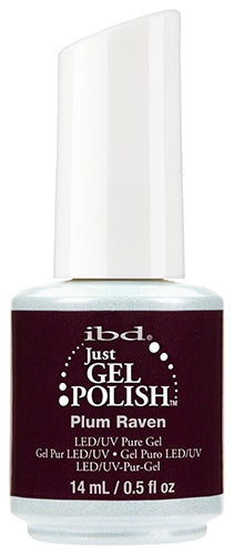 Just Gel Polish Plum Raven 0.5 oz-Beauty Zone Nail Supply