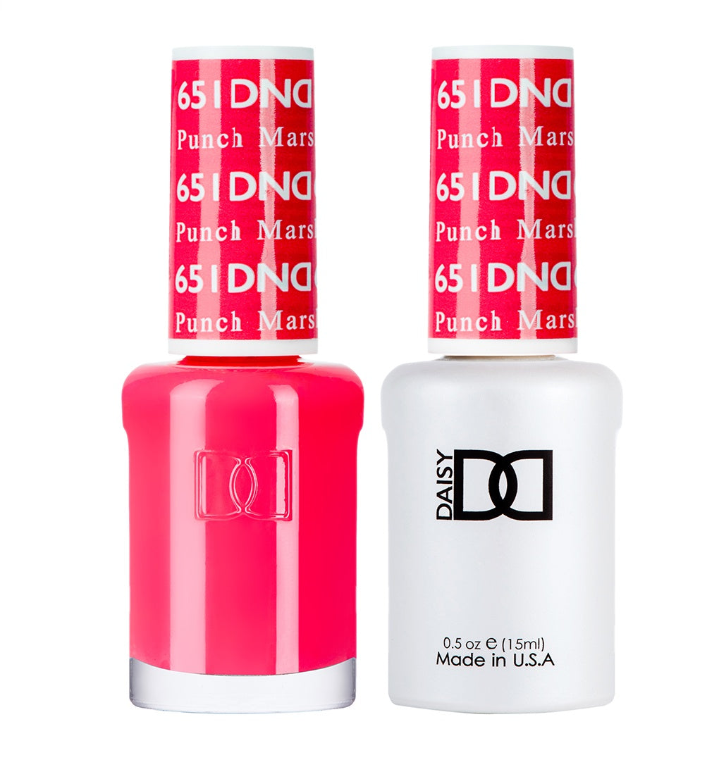 DND Duo Gel & Lacquer Punch Marshmellow #651-Beauty Zone Nail Supply