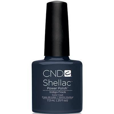 Cnd Shellac Indigo Frock .25 Fl Oz-Beauty Zone Nail Supply