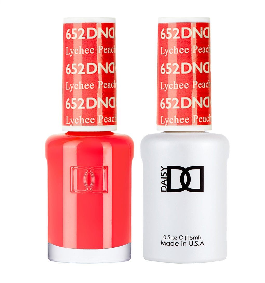 DND Duo Gel & Lacquer Lychee Peachy #652-Beauty Zone Nail Supply