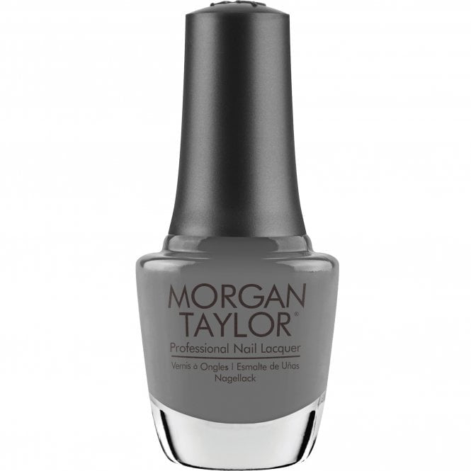 Morgan Taylor Nail Lacquer let there be moonlight - soft gray creme 15 mL | .5 fl oz #366-Beauty Zone Nail Supply