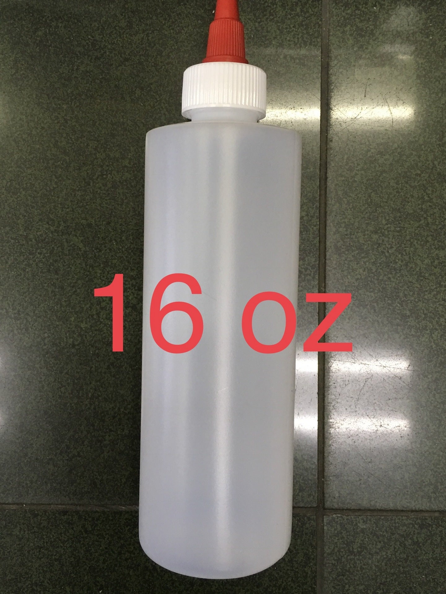 16 oz Empty Plastic Bottle With Cap No Label-Beauty Zone Nail Supply