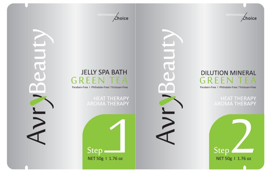 Avrybeauty Jelly Spa Pedi Bath - Green Tea BOX 30 SET-Beauty Zone Nail Supply