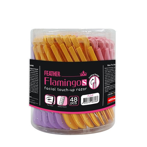 Flamingo S Facial Touch-up Razor -Box of 48pcs FLS-Bulk