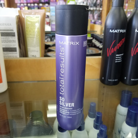 MATRIX TOTAL RESULTS COLOR OBSESSED SO SILVER SHAMPOO 10.1 OZ #P1108200-Beauty Zone Nail Supply