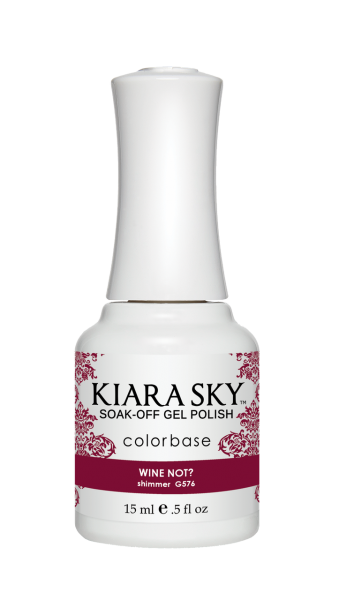 Kiara Sky Gel -G576 Wine Not?-Beauty Zone Nail Supply
