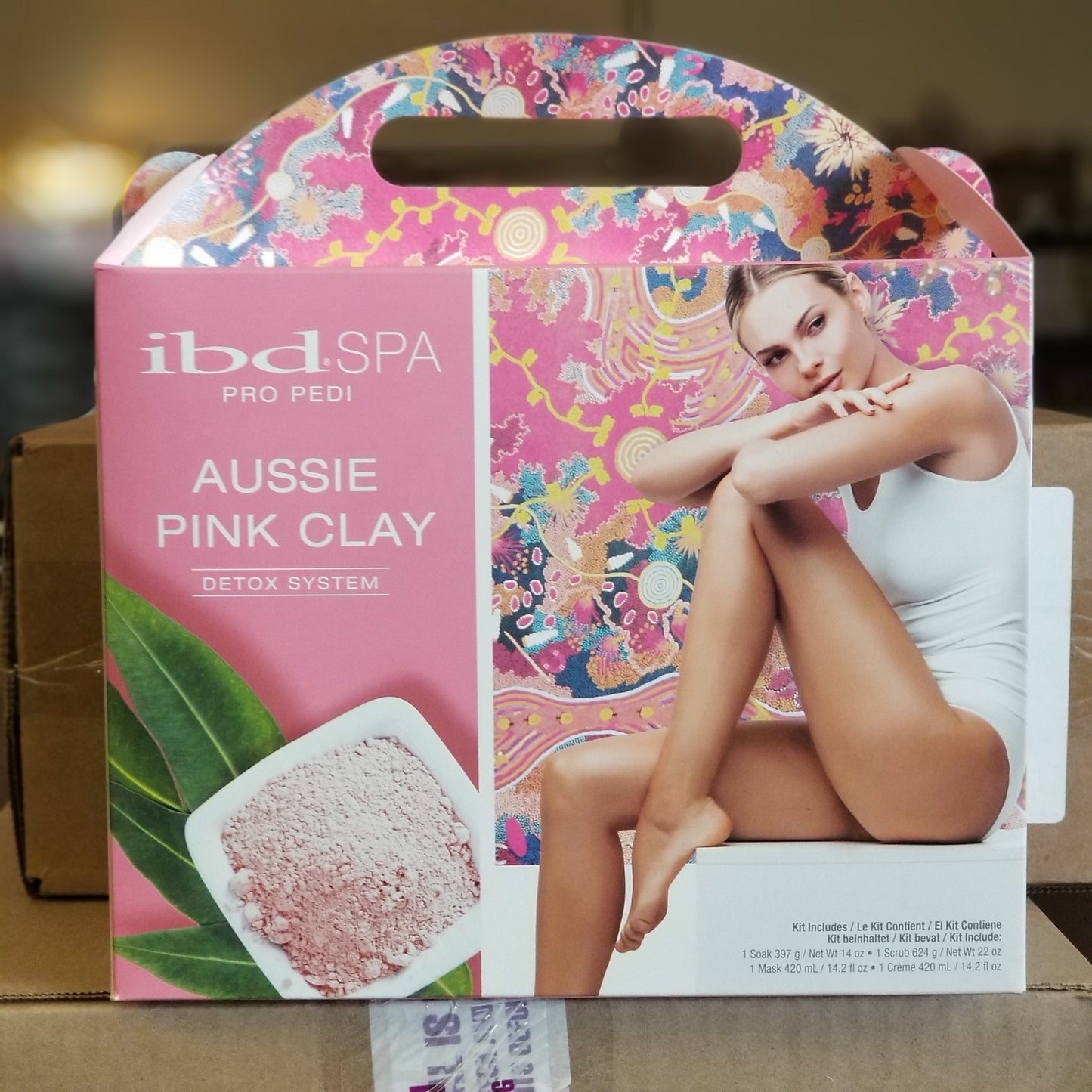 Ibd Spa Pro Intro Kit – Aussie Pink Clay Detox-Beauty Zone Nail Supply