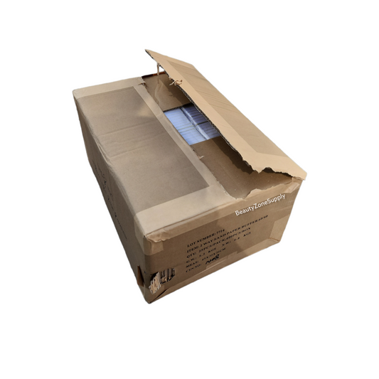 Foot & Callus File 60/60 White White 25 pcs #F051