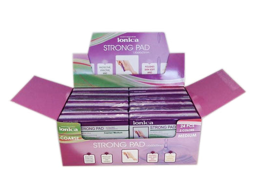 Ionica Pumice Bar 2 color 24 pk #pk4-Beauty Zone Nail Supply