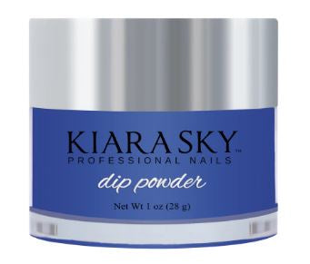 Kiara Sky Dip Glow Powder -DG118 Blue Me Away-Beauty Zone Nail Supply