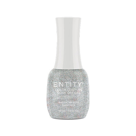 Entity Gel Dazzle Me With Diamonds 15 Ml | 0.5 Fl. Oz. #538-Beauty Zone Nail Supply